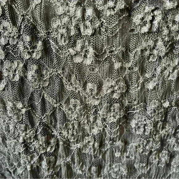 90s East 5th Black Lace Sleeveless Blouse - Medium - Picture 4 of 4